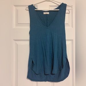Teal Aritzia/Wilfred Tank (XS)